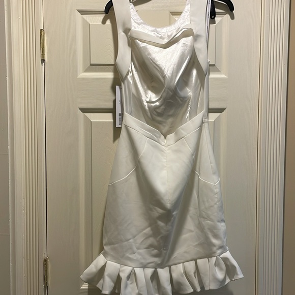 NWT Jovani ivory sleeveless sheath dress # 07819 size 6 - Picture 6 of 14